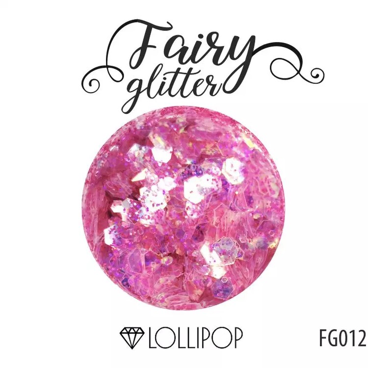 фото Глиттер серии fairyglitter, lollipop, 15 г fgl-004 craftsmen.store