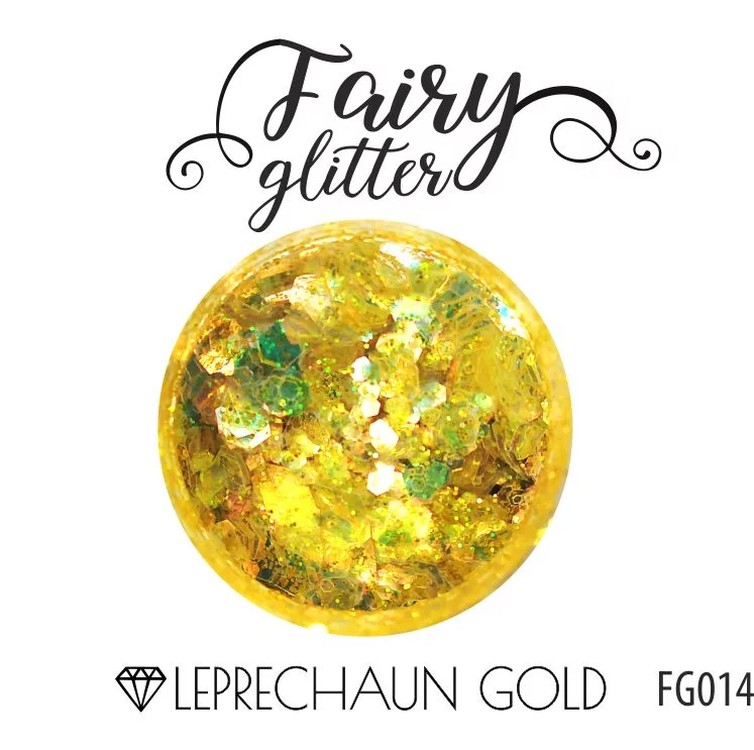 

Глиттер серии FairyGlitter, Leprechaun Gold, 15 г FGL-002