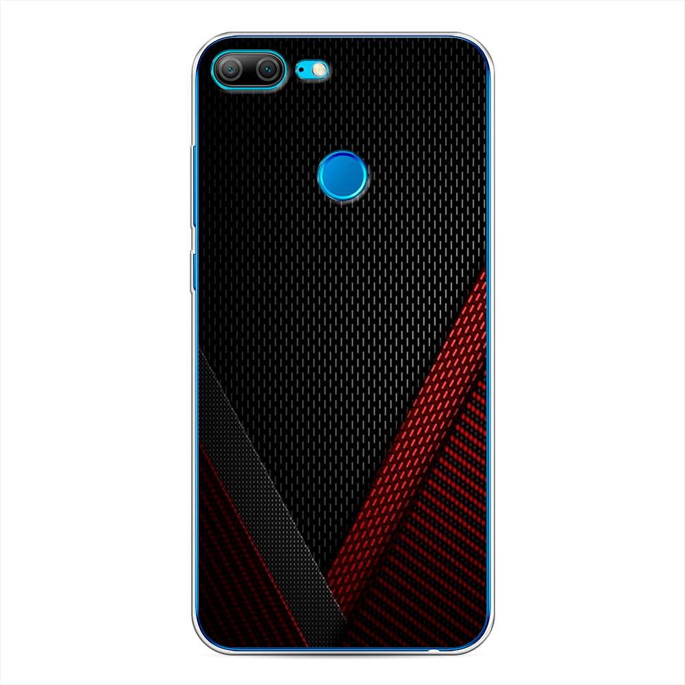 

Чехол Awog на Honor 9 Lite "Красный карбон", Разноцветный, 64250-3