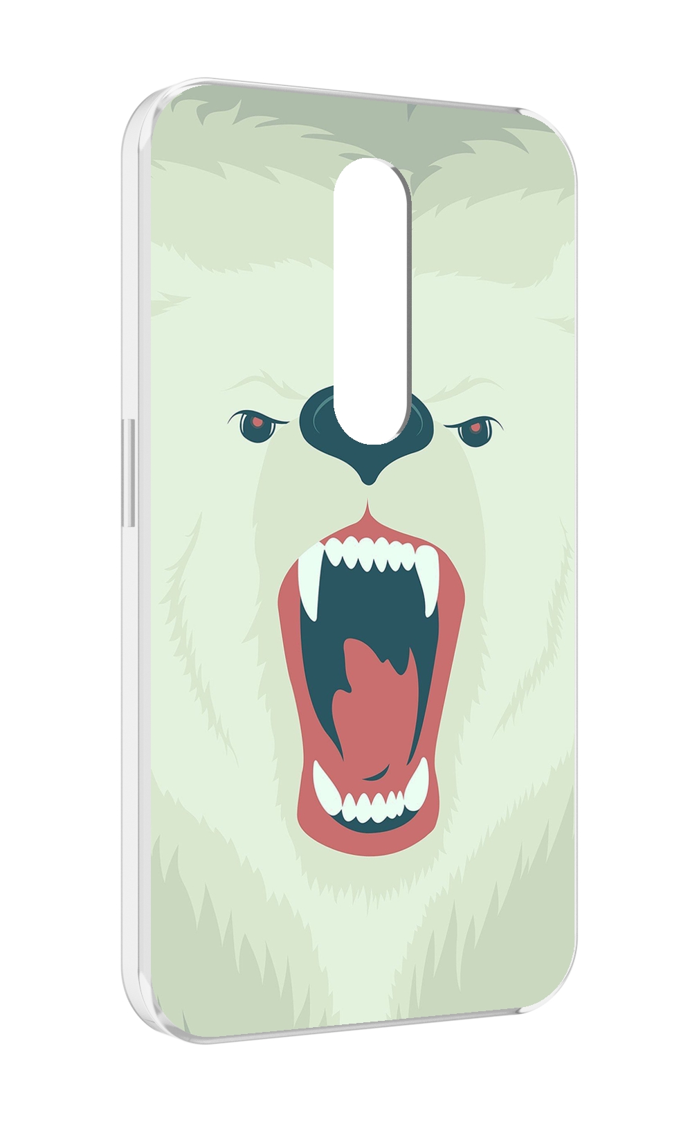 

Чехол MyPads белый-медведь для Motorola Moto X Force (XT1585 / XT1581), Прозрачный, Tocco