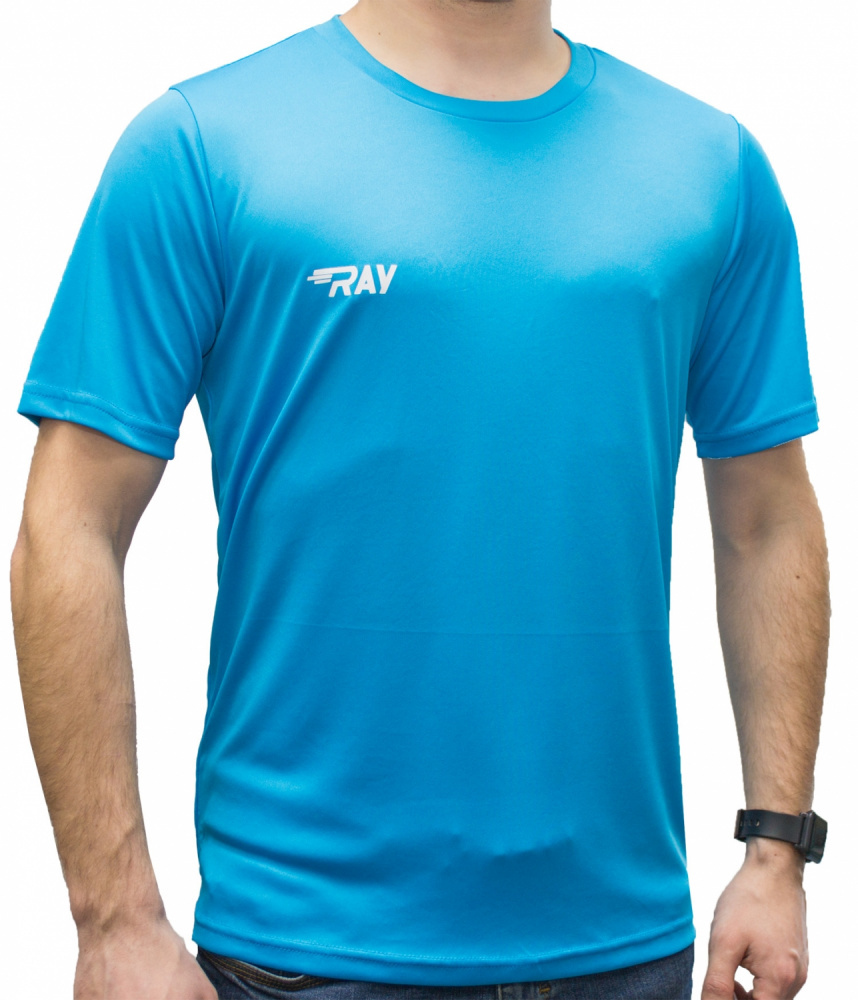 

Футболка мужская RAY 845M-7 голубая 50 RU, Голубой, 845M-7