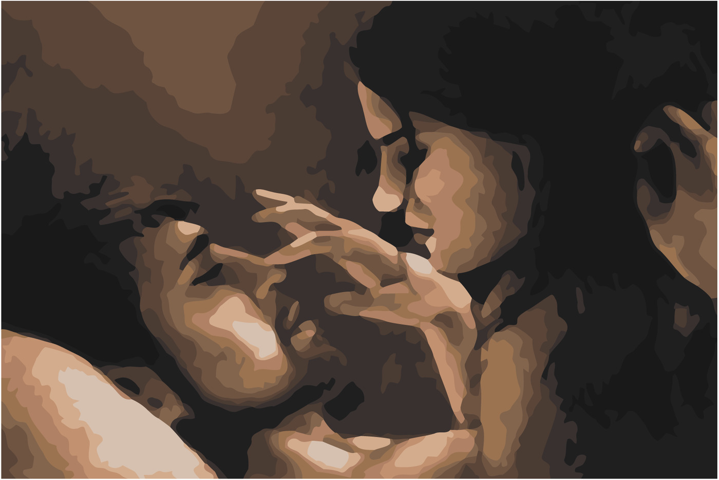 

Картина по номерам, 40 x 60, Влюблённые (Картина 13) (pz-valentine13)