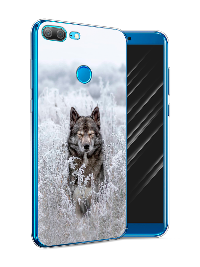 

Чехол Awog на Honor 9 Lite "Волк в поле", Разноцветный, 64250-1