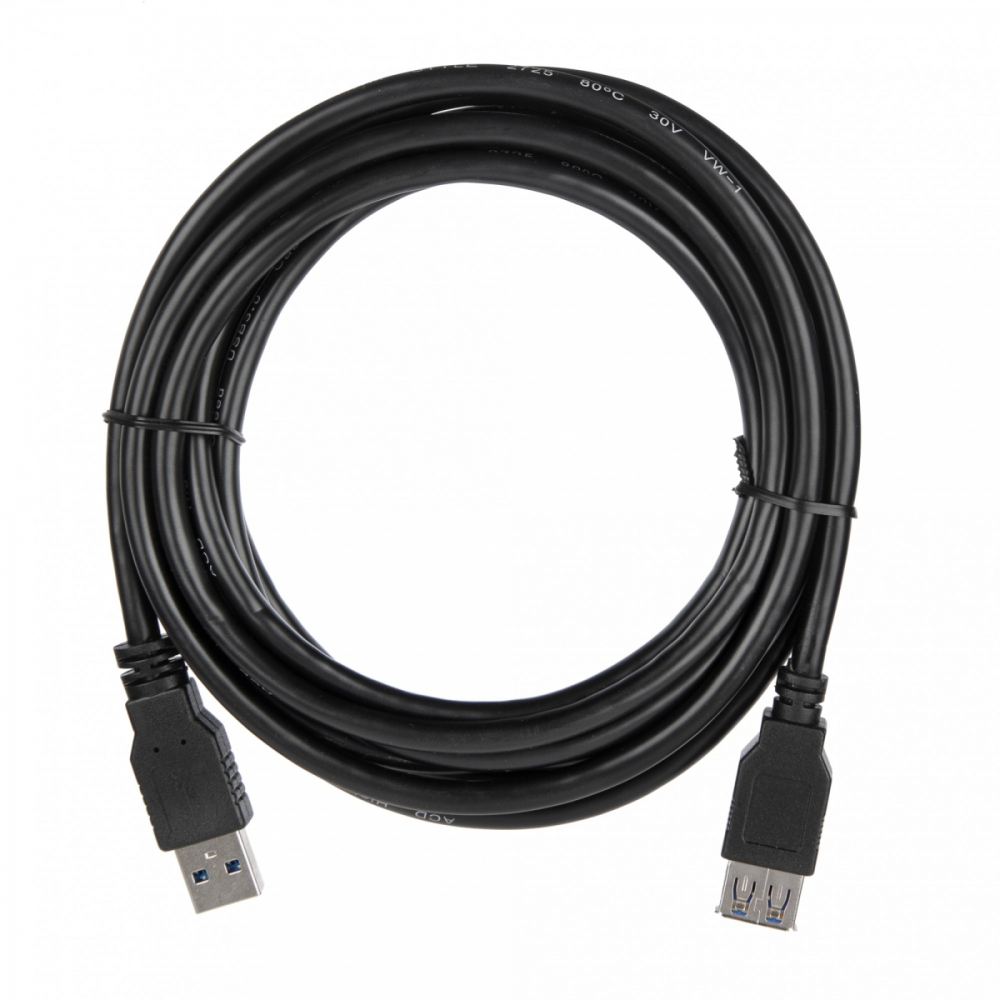 

Кабель ACD USB 3.0 Type-A -USB 3.0 Type-A вилка-вилка 3м ACD-U3AAF-30L, Черный