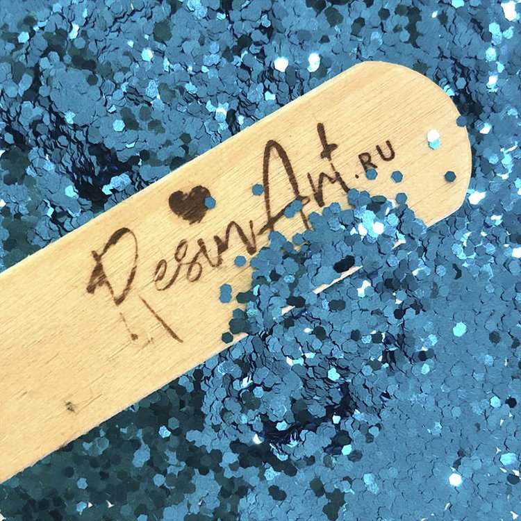 

Глиттер ResinArt голубой (крупный) RA-090920/14 (40 мл)