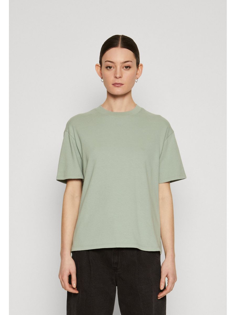 

Футболка женская Abercrombie & Fitch A0F21D0PB зеленая L, Зеленый, A0F21D0PB