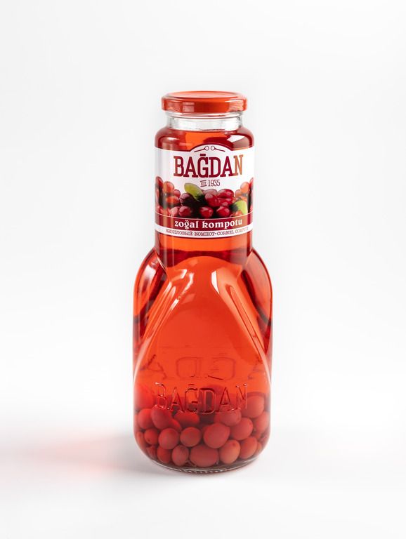 

Компот Bagdan кизиловый, 8 шт по 1 л