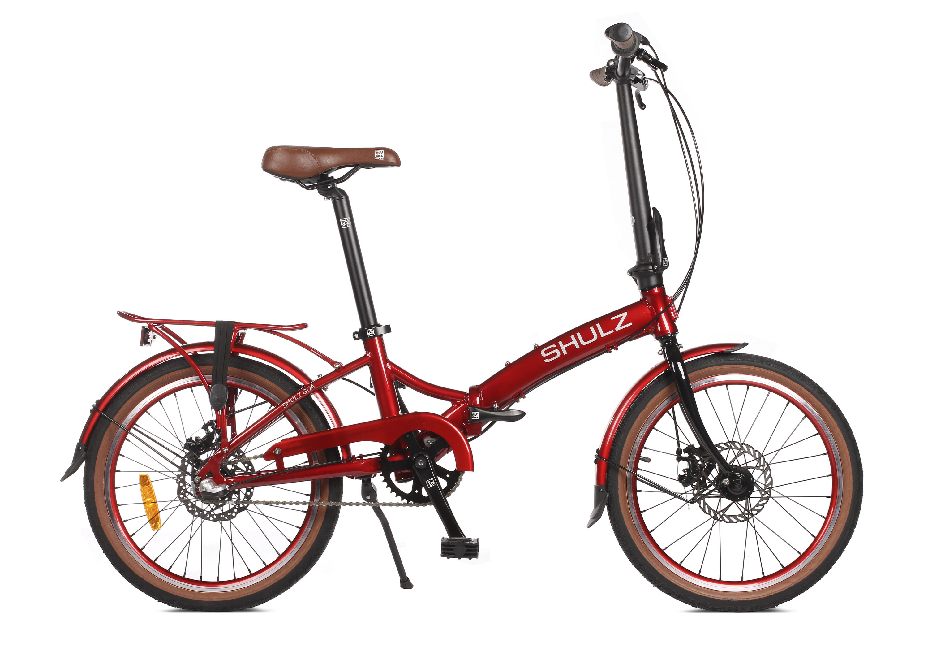 Складной велосипед Shulz Goa Disk красный