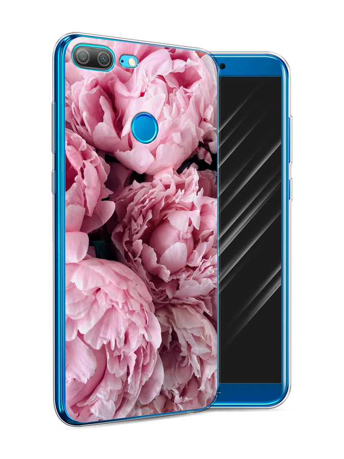 

Чехол Awog на Honor 9 Lite "Нежные пионы", Разноцветный, 64250-8