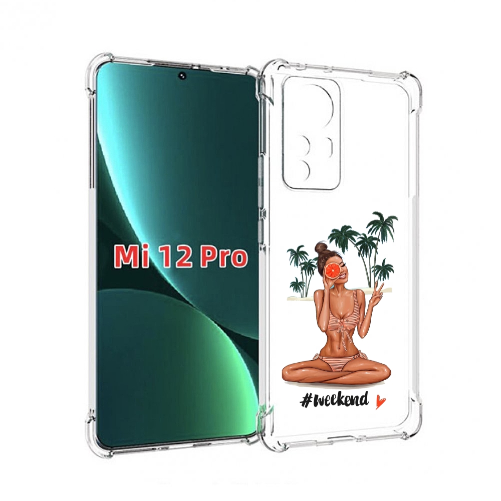 

Чехол MyPads Weekend для Xiaomi 12S Pro, Прозрачный, Tocco