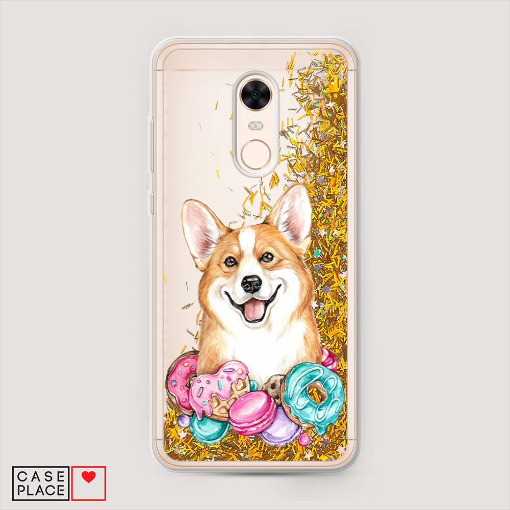 

Чехол Awog на Xiaomi Redmi 5 Plus "Корги и сладости", 33190-1