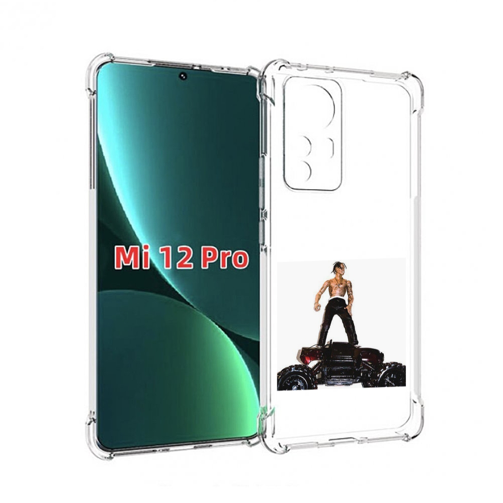 

Чехол MyPads Travis Scott - Rodeo для Xiaomi 12S Pro, Прозрачный, Tocco