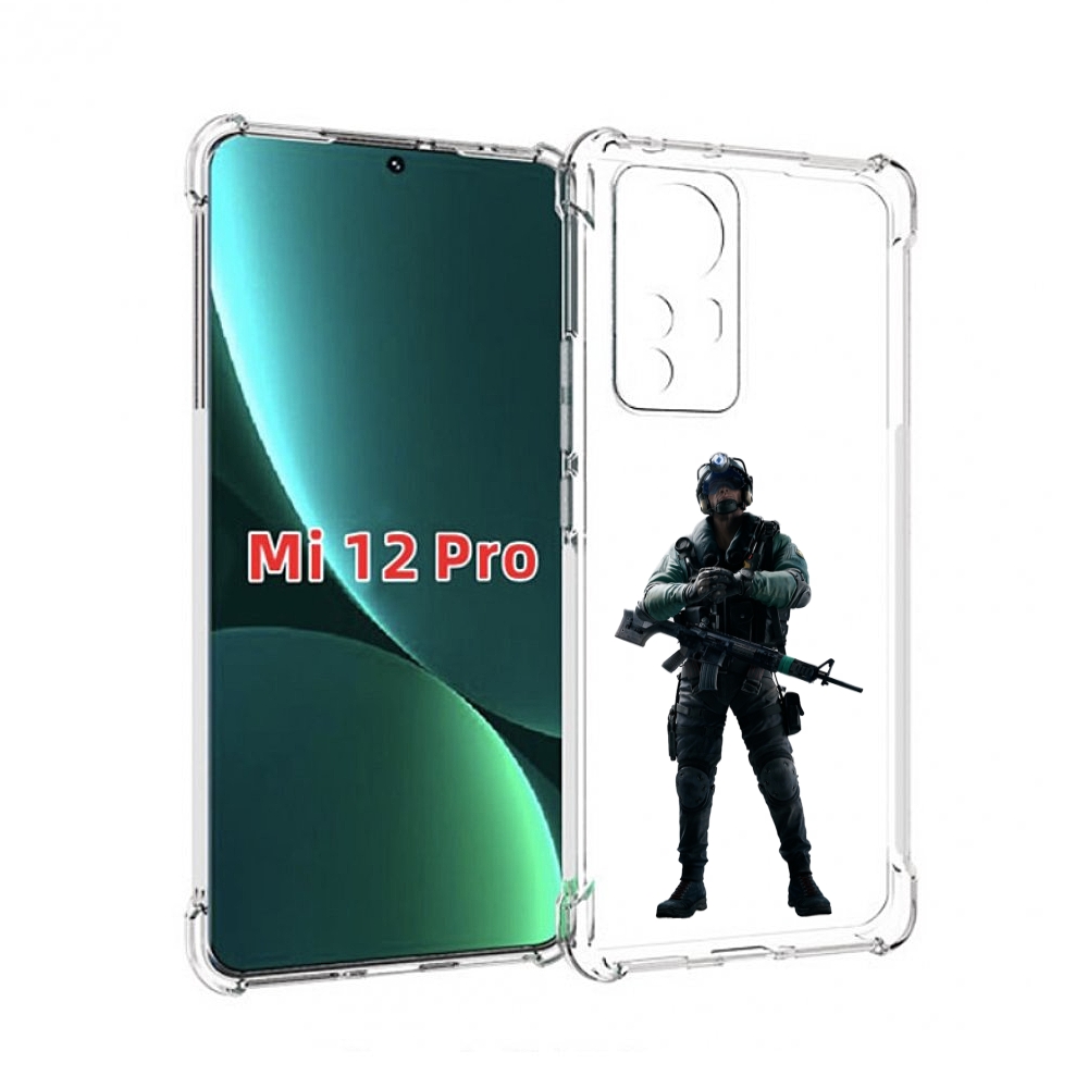 

Чехол MyPads Tom-Clancy's-Rainbow-Six-2 для Xiaomi 12S Pro, Прозрачный, Tocco