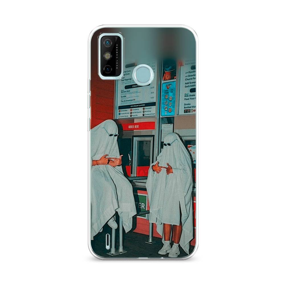 

Чехол Awog на Tecno Spark 6 GO "Chillin Killin", Разноцветный, 300250-9