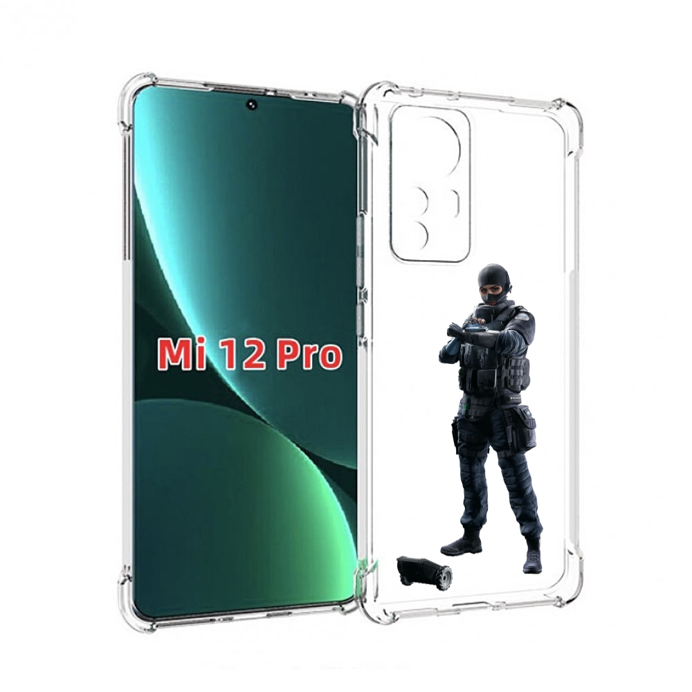

Чехол MyPads Tom-Clancy's-Rainbow-Six-1 для Xiaomi 12S Pro, Прозрачный, Tocco