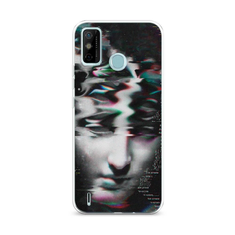 

Чехол Awog на Tecno Spark 6 GO "Glitch Art", Разноцветный, 300250-9