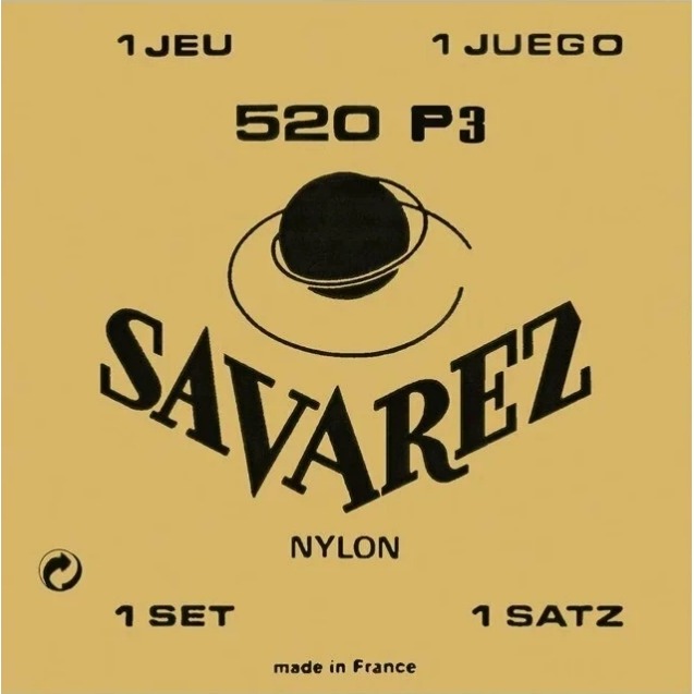 

Струны для классической гитары Savarez 520P3, 520P3