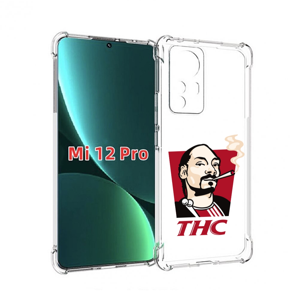 

Чехол MyPads THC для Xiaomi 12S Pro, Прозрачный, Tocco