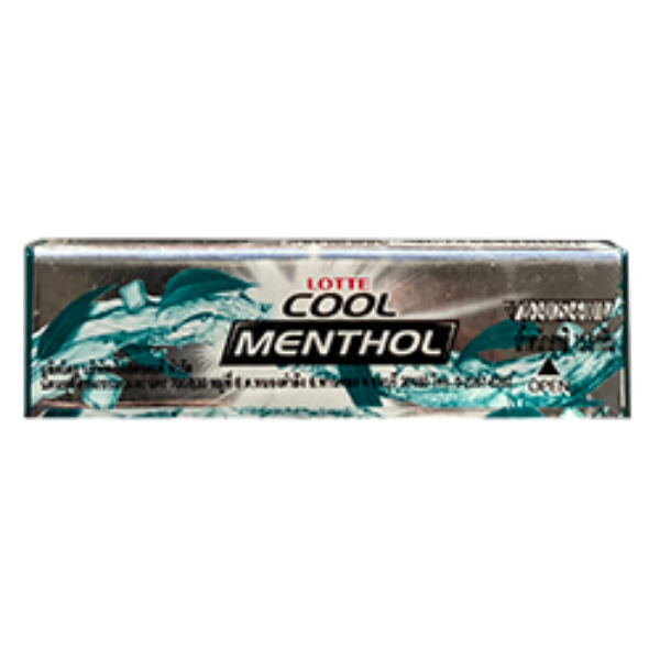

Lotte cool menthol жевательная резинка, ментол, 5 пластинкок, 13,5 гр