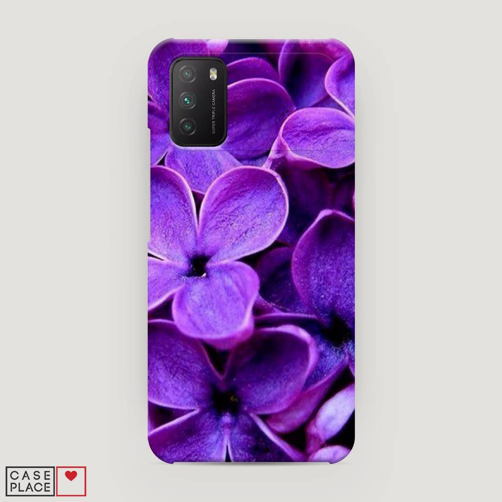 

Пластиковый чехол "Сирень крупная" на Xiaomi Poco M3, 39520-6