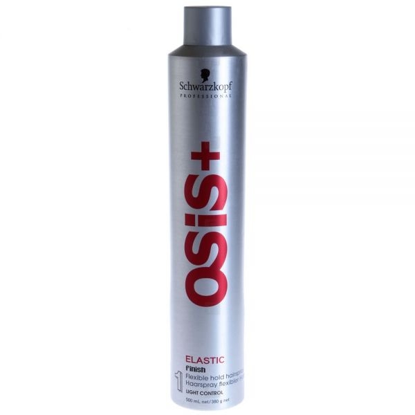 Лак для волос Schwarzkopf Professional OSiS+ Elastic эластичной фиксации 500 мл framar зажим с эластичной вставкой elastic sectioning 4 шт