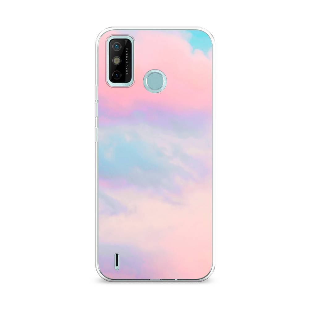 

Чехол Awog на Tecno Spark 6 GO "Розовые облака", Разноцветный, 300250-3