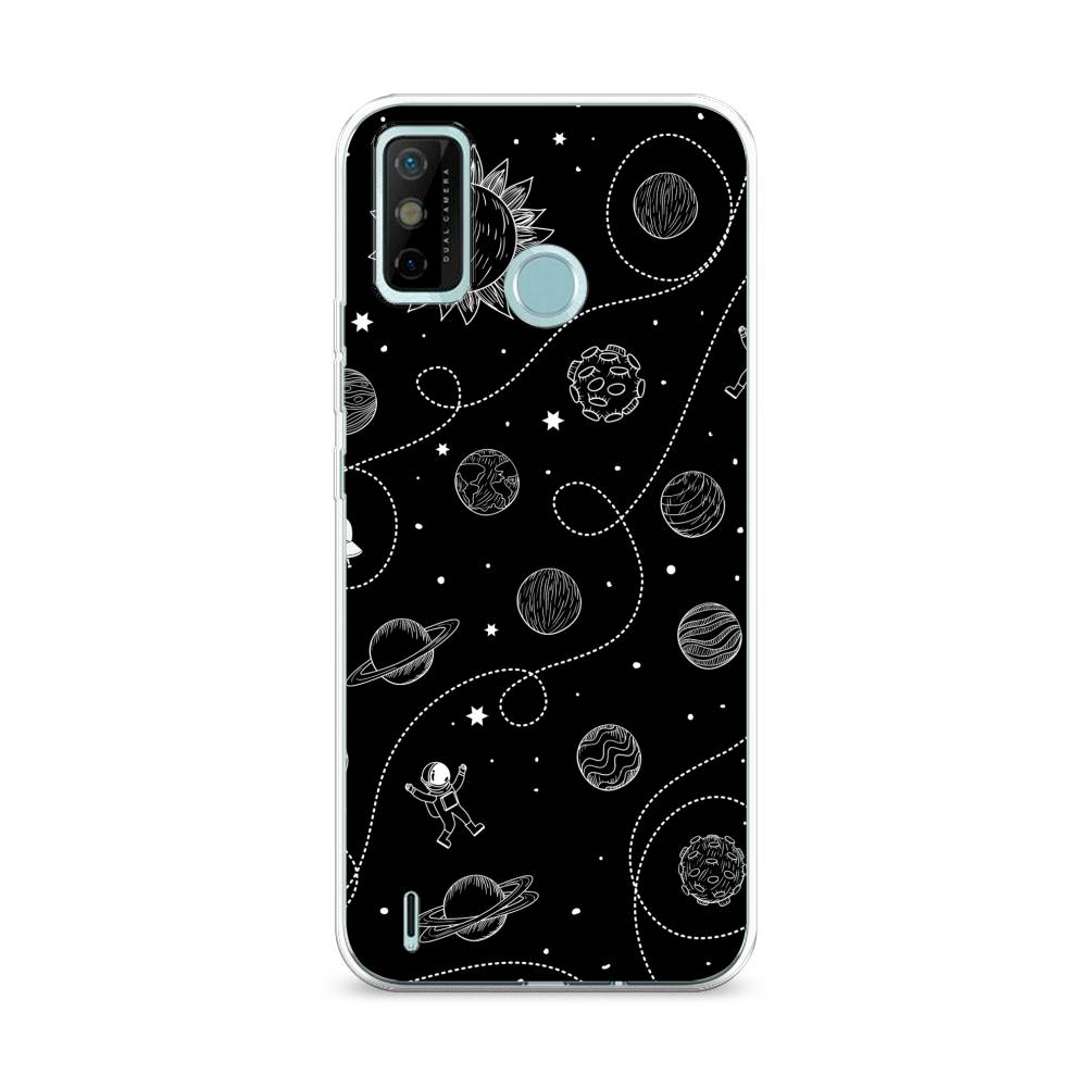 

Чехол Awog на Tecno Spark 6 GO "В невесомости", Разноцветный, 300250-4