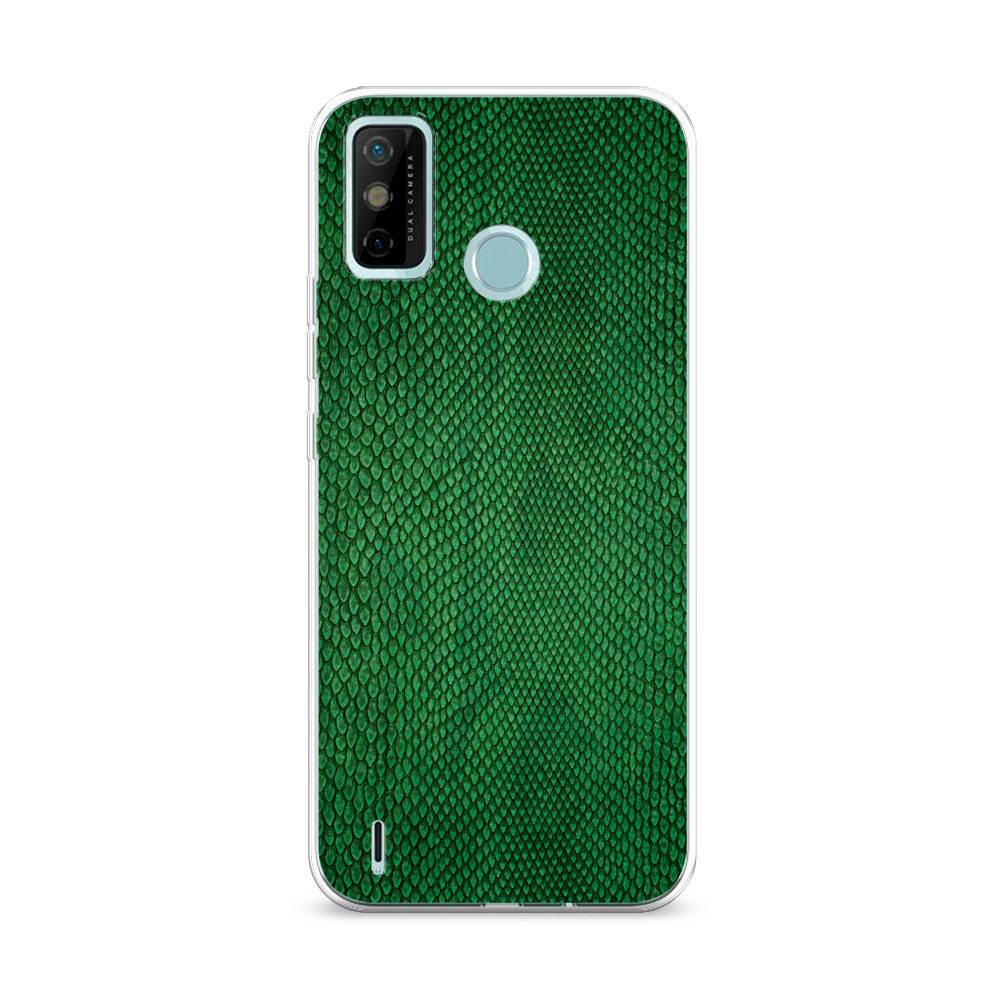 

Чехол Awog на Tecno Spark 6 GO "Изумрудная змея", Разноцветный, 300250-3