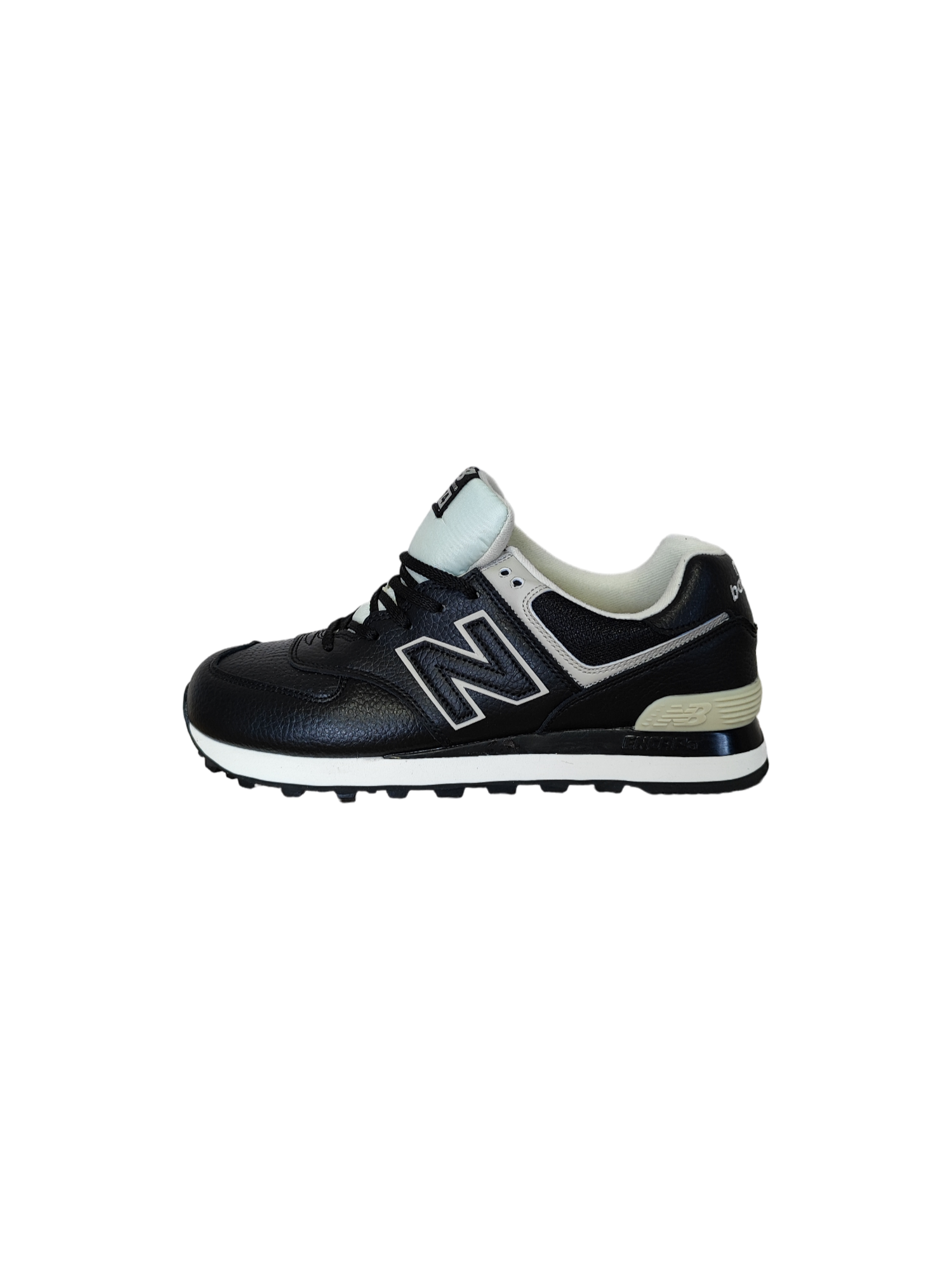 Кроссовки мужские New Balance 574 черные 45 EU реплика