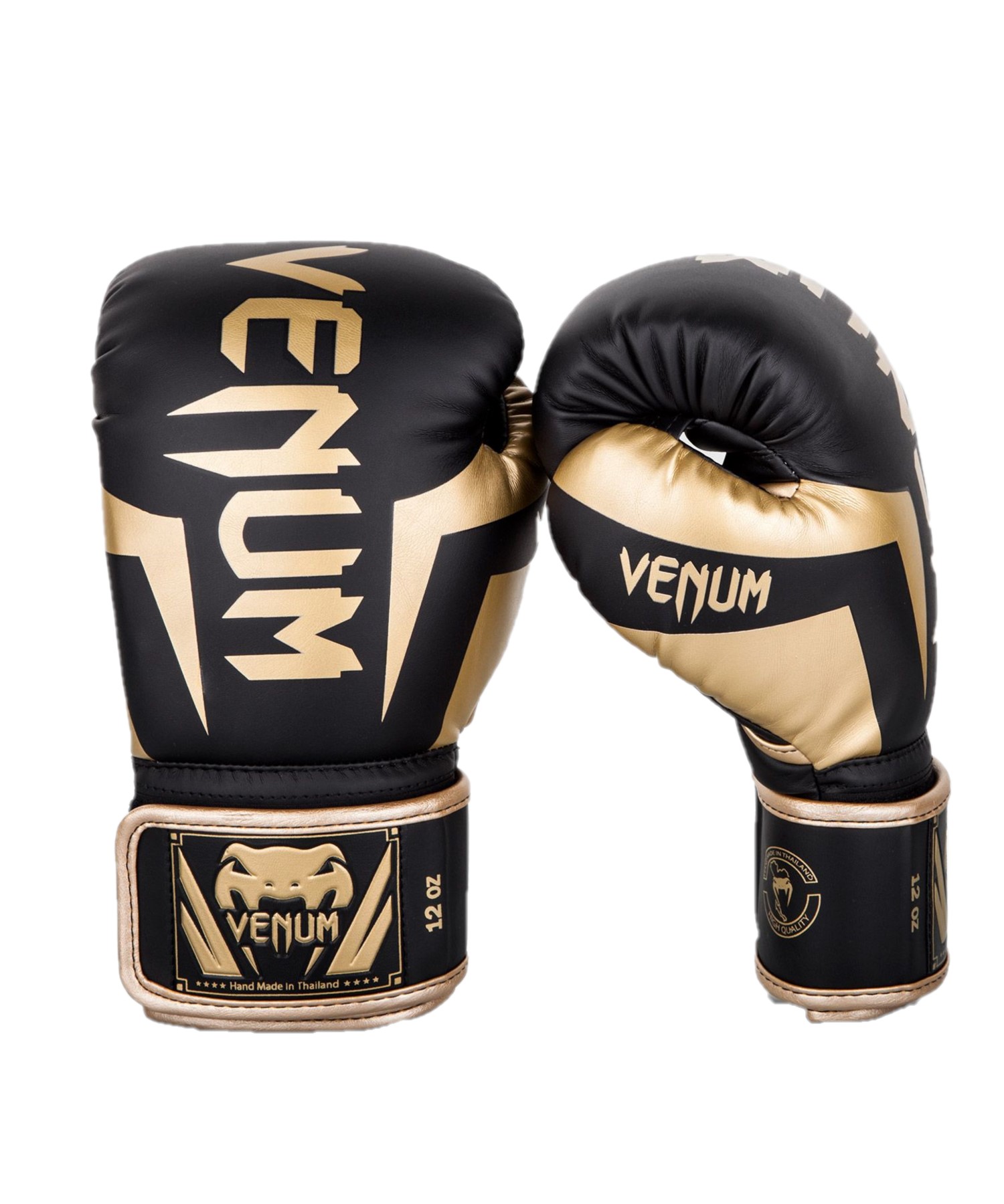 

Перчатки боксерские Venum Elite Black/Gold