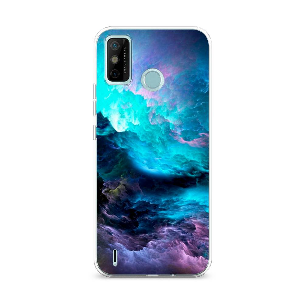 

Чехол Awog на Tecno Spark 6 GO "Бирюзовое небо", Разноцветный, 300250-4