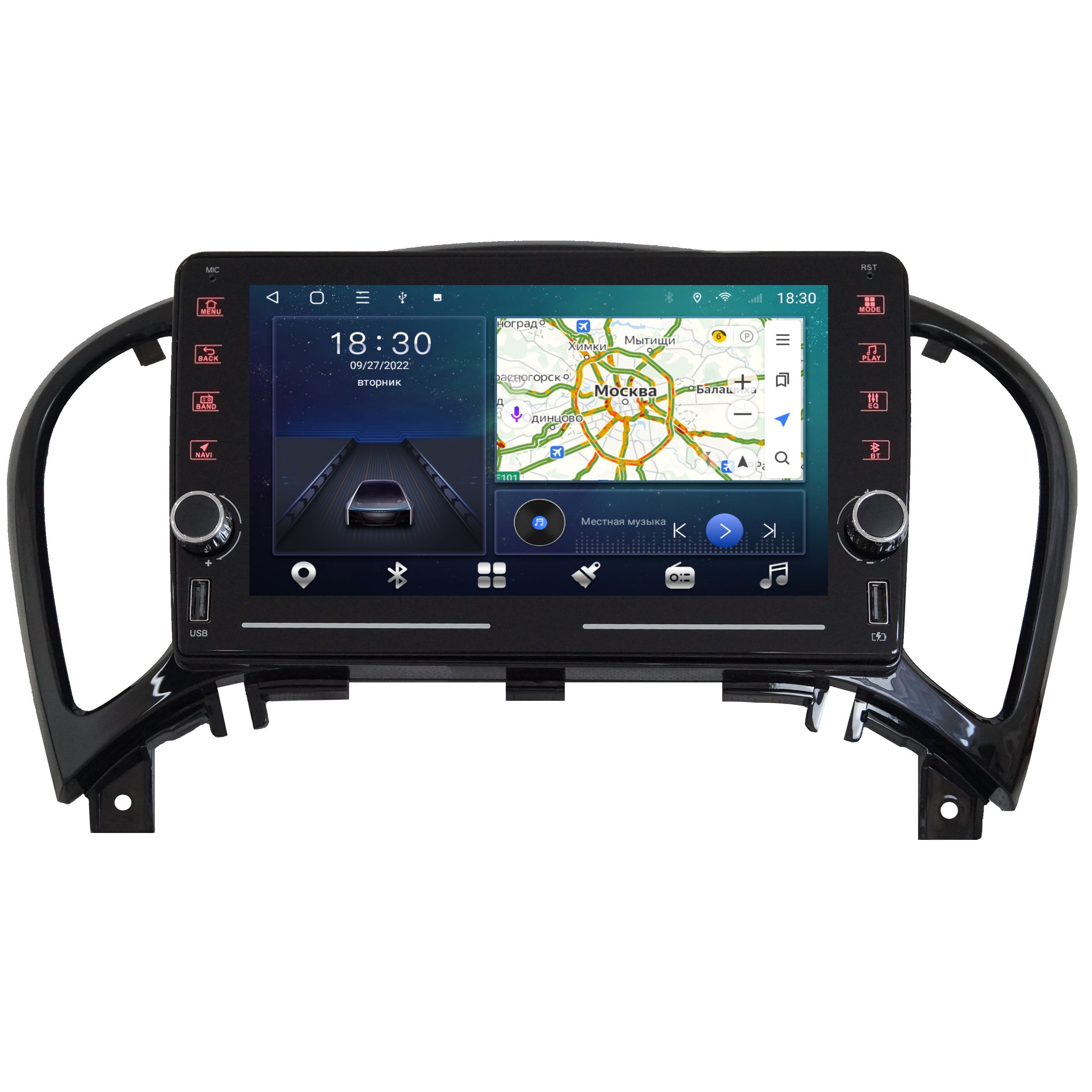 Автомобильная Магнитола EpicAuto K9 Nissan Juke 2010-2019 - Android 12 - 8 ядер - CarPlay 2750000₽