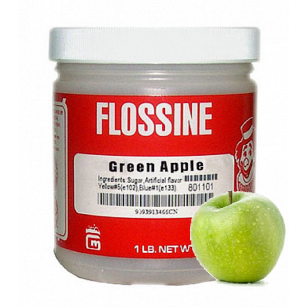 Комплексная пищ. смесь FLOSSINE (GREEN APPLE) GOLD MEDAL PRODUCTS зеленое яблоко