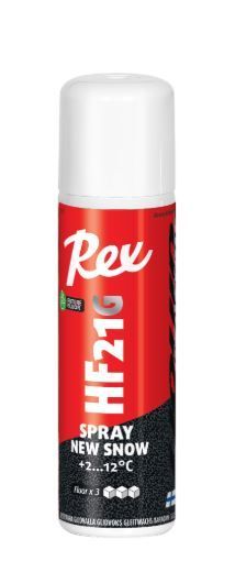 Высокофторовый жидкий парафин с графитом REX HF21G Graphite Spray, 150мл