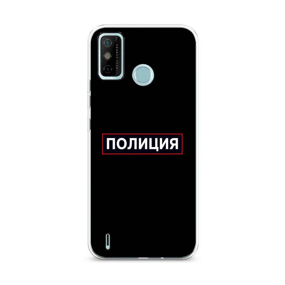 

Чехол Awog на Tecno Spark 6 GO "Police logo", Разноцветный, 300250-5