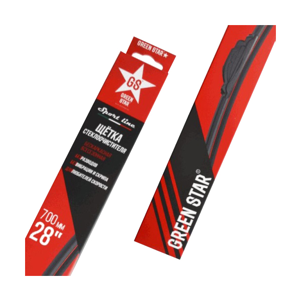 Щетка Ст/Оч 28 700Мм Green Star Sport Line (50) Green Star Y00128