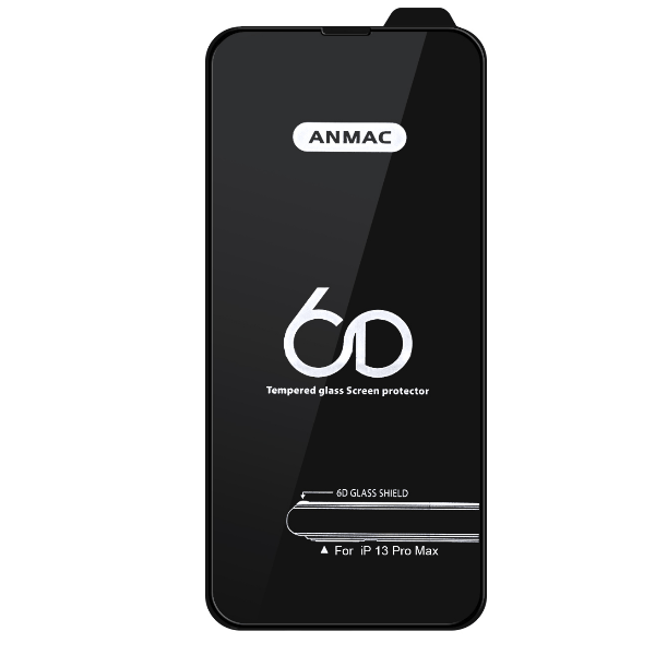 Защитное стекло Anmac для iPhone 14 Plus 6D Black