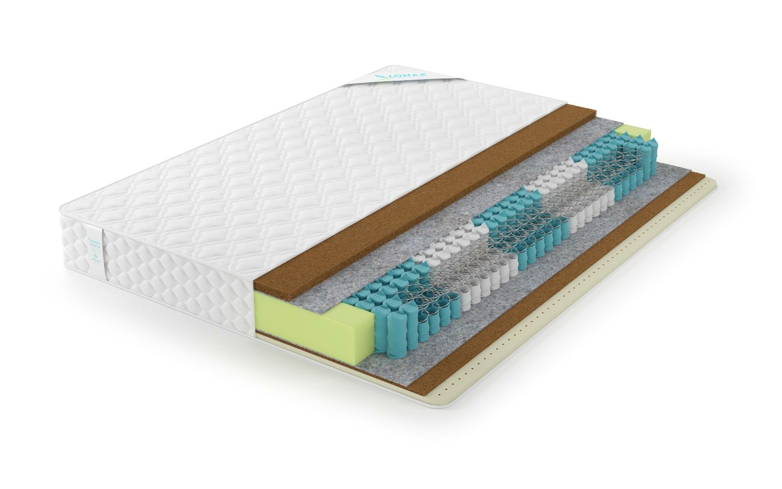 

Матрас Lonax Cocos Medium Light TFK 5 Zone 120х200, Cocos Medium Light TFK 5 Zone