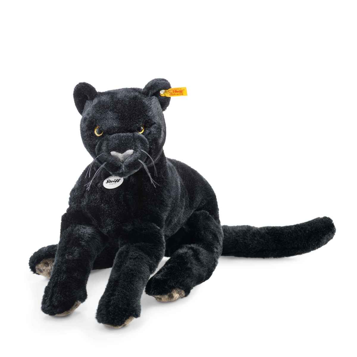 Мягкая игрушка Steiff Nero Dangling Panther черный