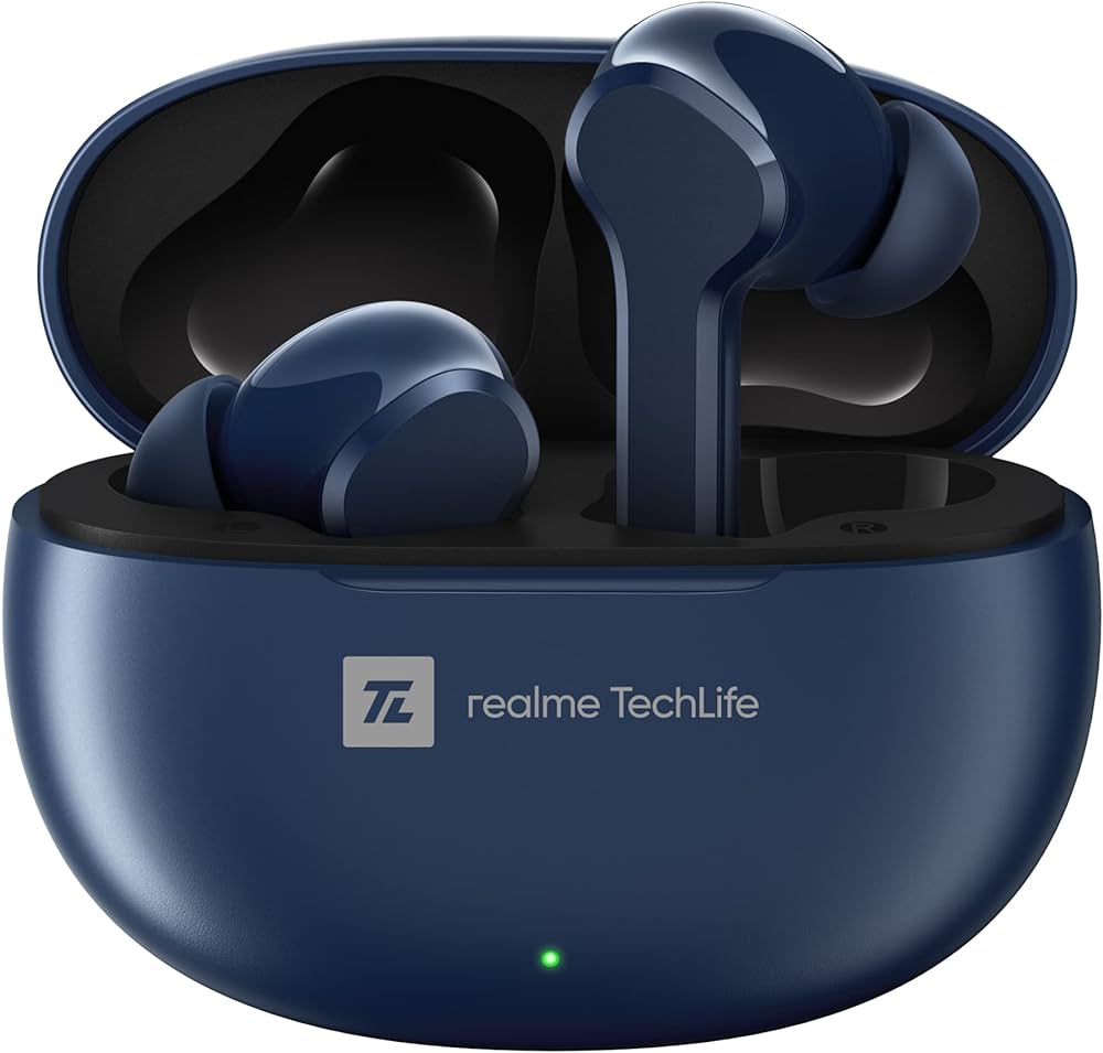 

Беспроводные наушники Realme Buds T100 Синие, Buds T100