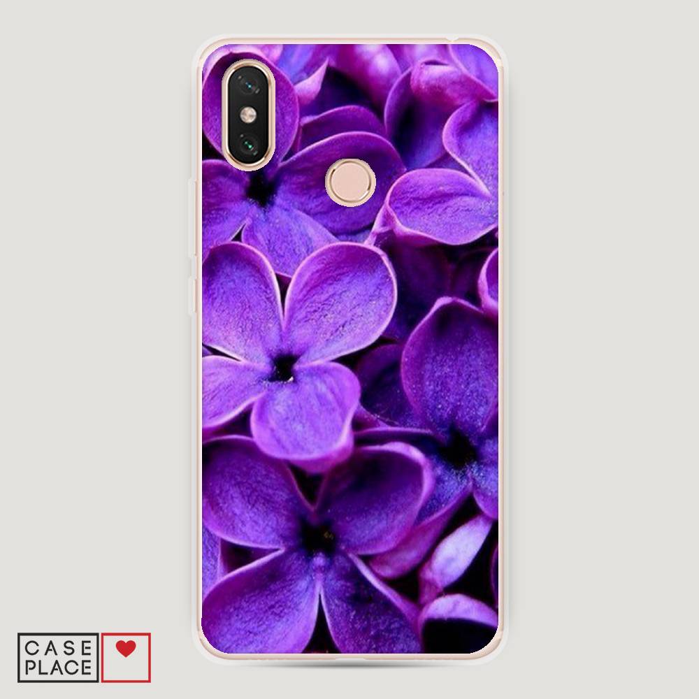 

Пластиковый чехол "Сирень крупная" на Xiaomi Mi Max 3