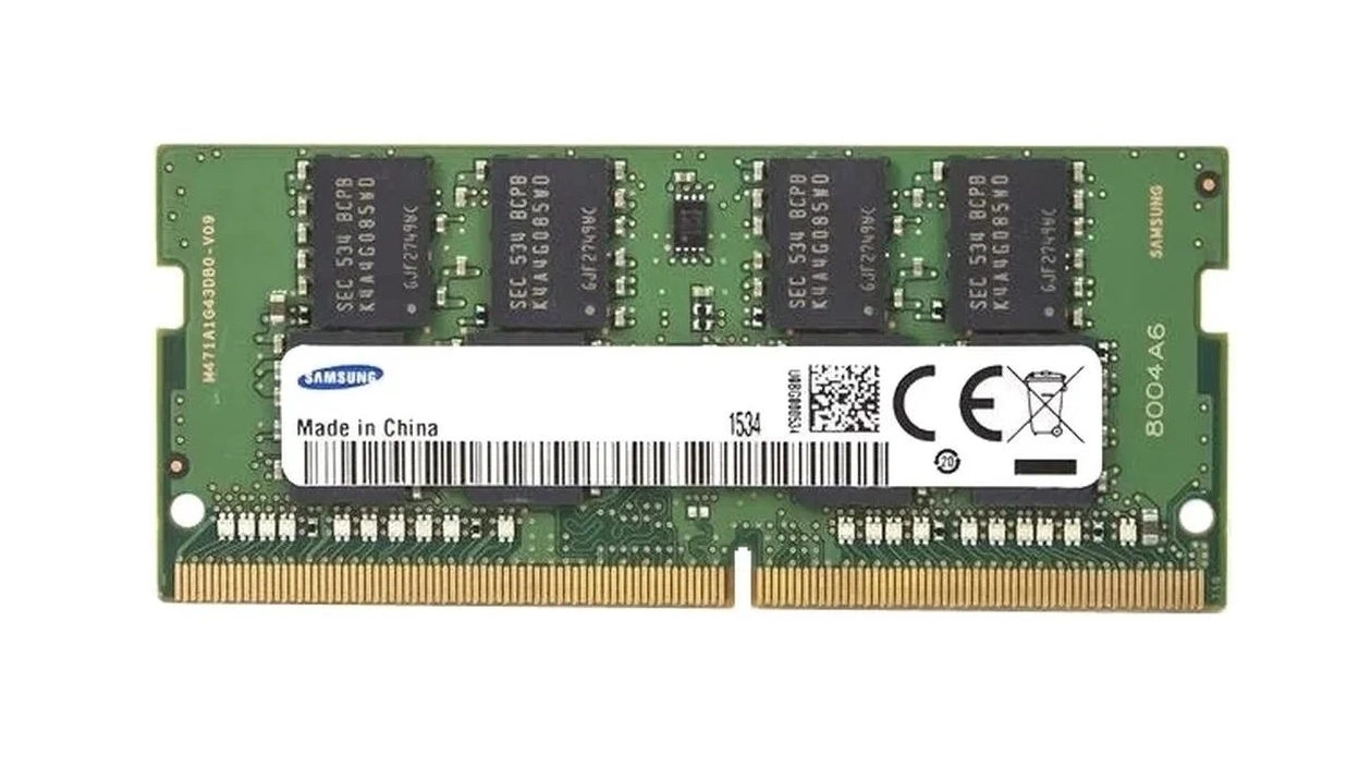 

DDR4 SO-DIMM 16Gb Samsung PC25600, 3200Mhz, (M471A2K43EB1-CWE)