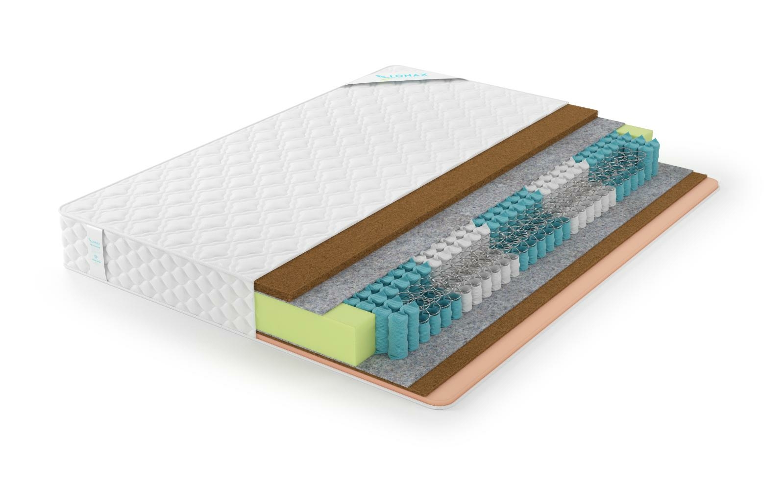 

Матрас Lonax Cocos Medium Econom TFK 5 Zone 180х190, Cocos Medium Econom TFK 5 Zone