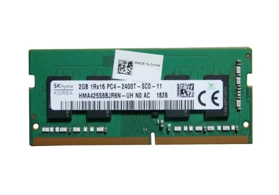 

Память DDR4 SO-DIMM 2Gb 2400MHz HYNIX (HMA425S6BJR6N-UH) OEM