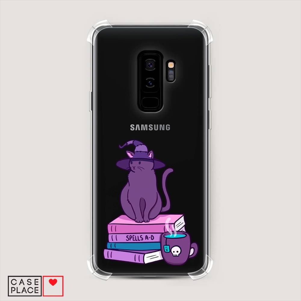 

Чехол Awog на Samsung Galaxy S9 + "Magic Cat", Розовый, 25851-1