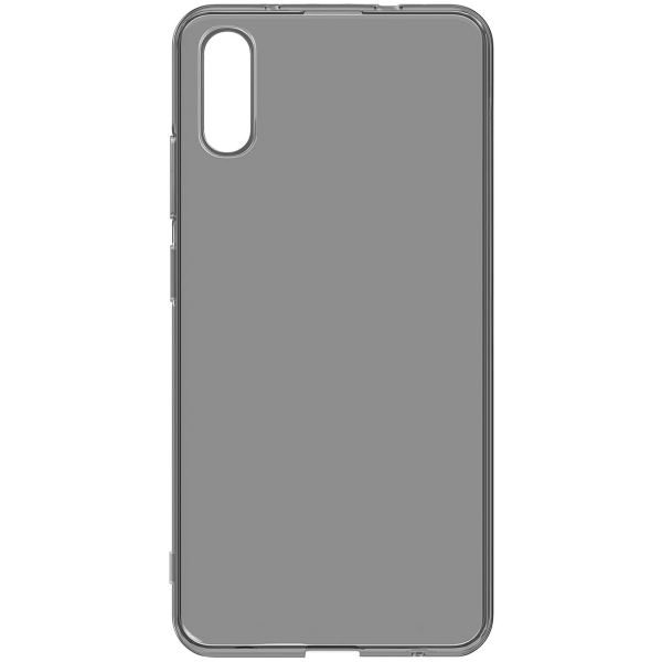 фото Чехол vipe color для xiaomi redmi 9a, transparent/gray