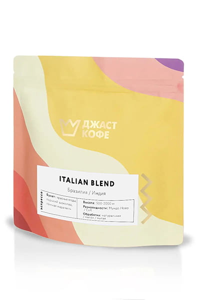 

Свежеобжаренный кофе "Italian Blend" зернами (500г, 0.5кг)