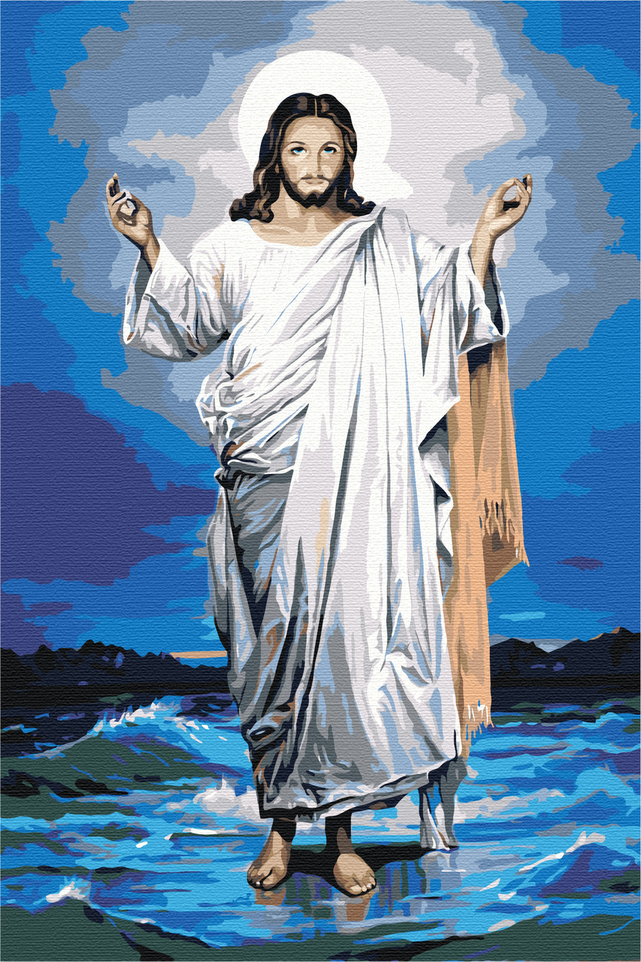 

Картина по номерам, 40 x 60, Иисус Христос (pz-Jesus03)