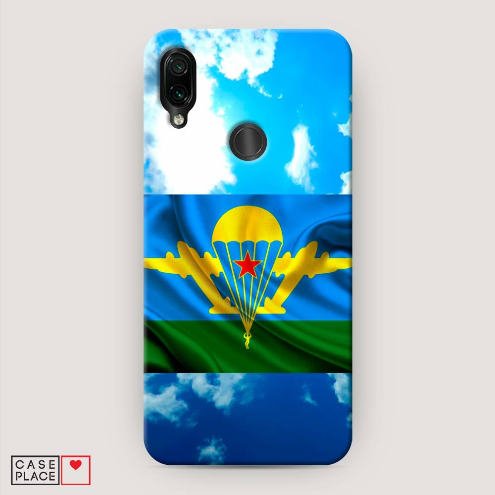 

Пластиковый чехол "ВДВ флаг в небесах" на Xiaomi Redmi 7, 35020-4