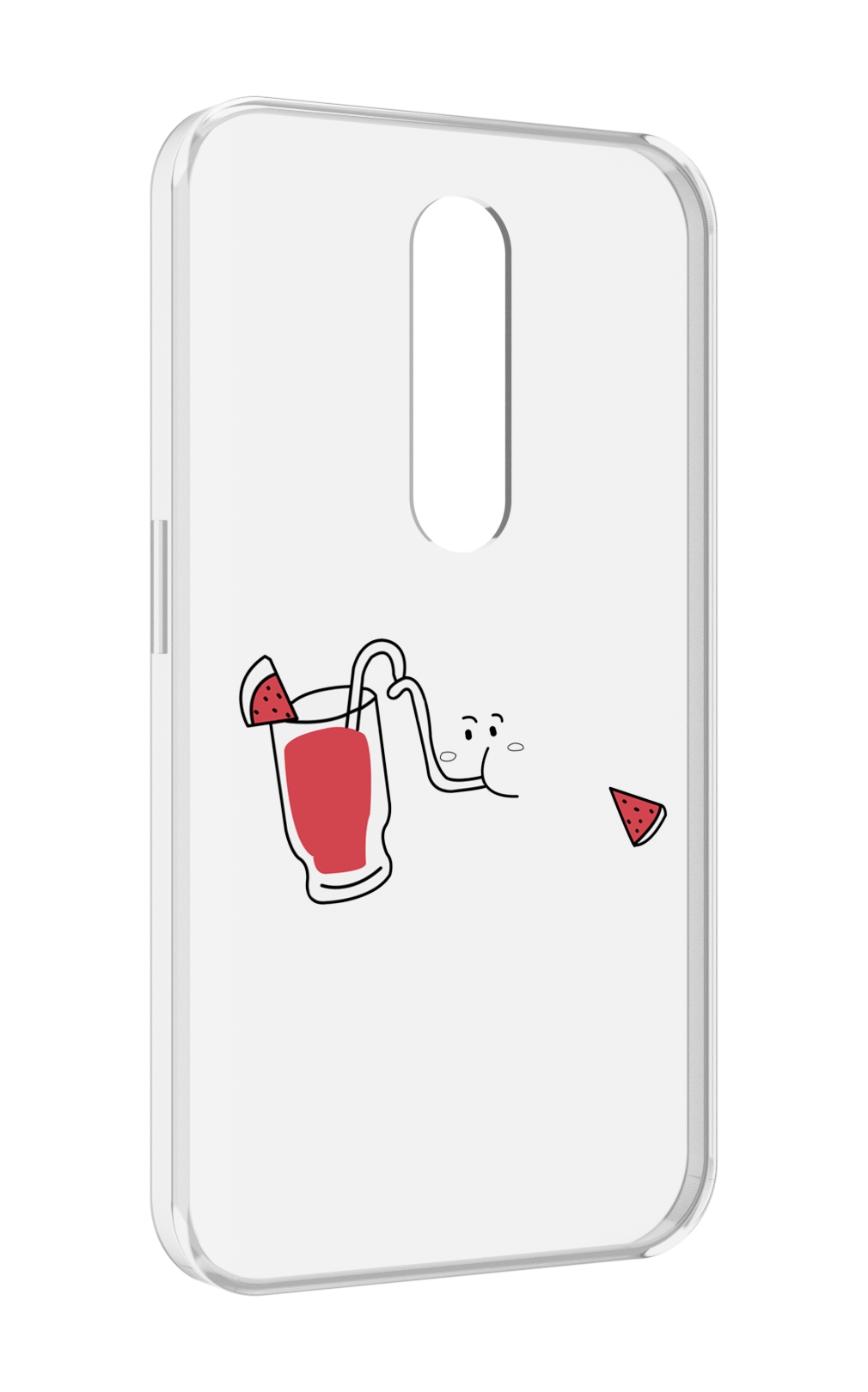

Чехол MyPads арбузный-напиток для Motorola Moto X Force (XT1585 / XT1581), Прозрачный, Tocco